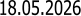 18.05.2026